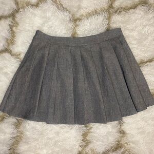 Pleated Mini Skirt